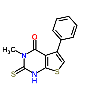 132605-23-3  3-methyl-5-phenyl-2-thioxo-2,3-dihydrothieno[2,3-d]pyrimidin-4(1H)-one