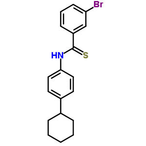 147701-89-1  3-bromo-N-(4-cyclohexylphenyl)benzenecarbothioamide