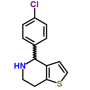 213462-12-5  4-(4-chlorophenyl)-4,5,6,7-tetrahydrothieno[3,2-c]pyridine