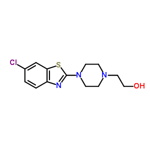 215434-50-7  2-[4-(6-chloro-1,3-benzothiazol-2-yl)piperazin-1-yl]ethanol