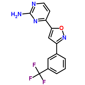 264616-57-1  4-{3-[3-(trifluoromethyl)phenyl]isoxazol-5-yl}pyrimidin-2-amine