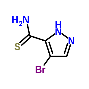 289504-61-6  4-bromo-1H-pyrazole-5-carbothioamide