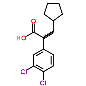 300355-34-4  3-cyclopentyl-2-(3,4-dichlorophenyl)propanoic acid