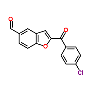 300664-78-2  2-[(4-chlorophenyl)carbonyl]-1-benzofuran-5-carbaldehyde