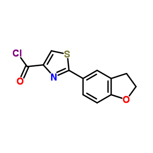 306936-10-7  2-(2,3-dihydro-1-benzofuran-5-yl)-1,3-thiazol-4-carbonylchlorid