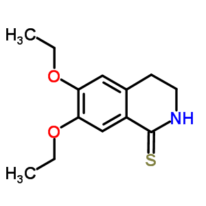 336185-28-5  6,7-diethoxy-3,4-dihydroisoquinoline-1(2H)-thione