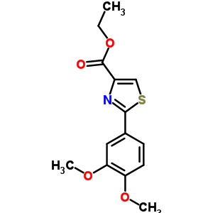 338982-18-6  ethyl 2-(3,4-dimethoxyphenyl)-1,3-thiazole-4-carboxylate
