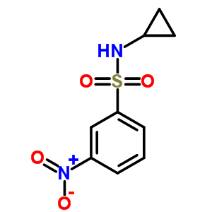 401589-92-2  N-cyclopropyl-3-nitrobenzenesulfonamide 401589-92-2  N-cyclopropyl-3-nitrobenzenesulfonamide