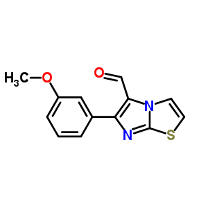 439094-67-4  6-(3-methoxyphenyl)imidazo[2,1-b][1,3]thiazole-5-carbaldehyde