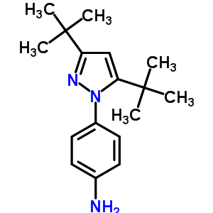 52708-33-5  4-(3,5-di-tert-butyl-1H-pyrazol-1-yl)aniline