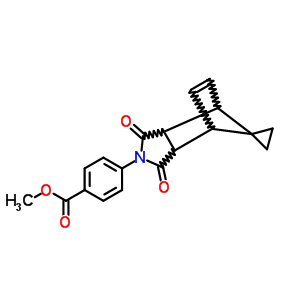 5377-87-7  methyl 4-(1,3-dioxo-1,3,3a,4,7,7a-hexahydro-2H-spiro[2-aza-4,7-methanoisoindole-8,1'-cyclopropan]-2-yl)benzoate