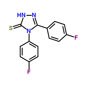 54543-38-3  4,5-bis(4-fluorophenyl)-2,4-dihydro-3H-1,2,4-triazole-3-thione