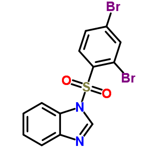 5510-05-4  1-[(2,4-dibromophenyl)sulfonyl]-1H-benzimidazole