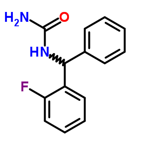 5560-61-2  1-[(2-fluorophenyl)(phenyl)methyl]urea