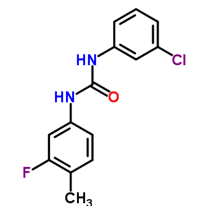 5636-59-9  1-(3-chlorophenyl)-3-(3-fluoro-4-methylphenyl)urea