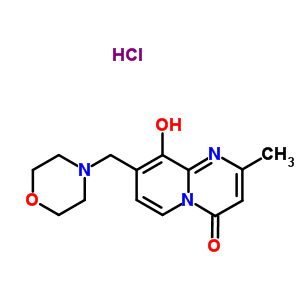 5785-46-6  9-hydroxy-2-methyl-8-(morpholin-4-ylmethyl)-4H-pyrido[1,2-a]pyrimidin-4-one hydrochloride