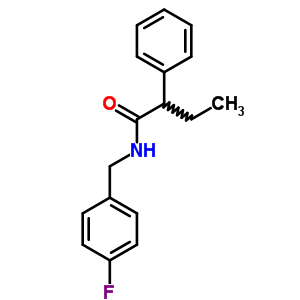6129-35-7  N-(4-fluorobenzyl)-2-phenylbutanamide
