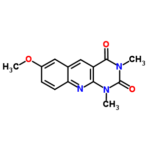 64664-00-2  7-methoxy-1,3-dimethylpyrimido[4,5-b]quinoline-2,4(1H,3H)-dione