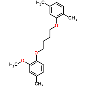 6481-97-6  1-[4-(2,5-dimethylphenoxy)butoxy]-2-methoxy-4-methylbenzene