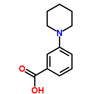 3-piperidin-1-ylbenzoic acid 77940-94-4