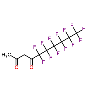 2,4-Decanedione,5,5,6,6,7,7,8,8,9,9,10,10,10-tridecafluoro-