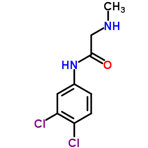 22010-09-9  2-[(3,4-dichlorophenyl)amino]-N-methyl-2-oxoethanaminium