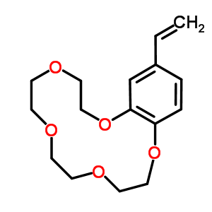 31943-70-1  15-ethenyl-2,3,5,6,8,9,11,12-octahydro-1,4,7,10,13-benzopentaoxacyclopentadecine