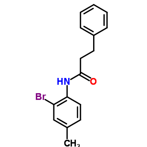 352331-99-8  N-(2-bromo-4-methylphenyl)-3-phenylpropanamide