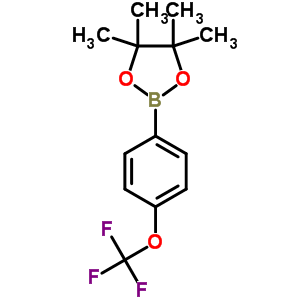 474709-28-9  4,4,5,5-tetramethyl-2-[4-(trifluoromethoxy)phenyl]-1,3,2-dioxaborolane
