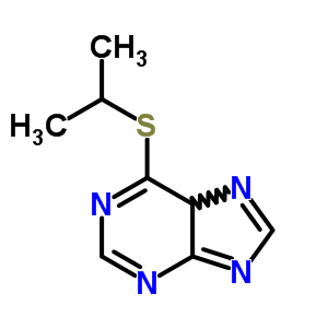 5443-87-8  6-(propan-2-ylsulfanyl)-5H-purine