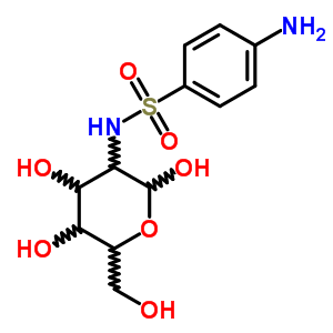5460-26-4  2-{[(4-aminophenyl)sulfonyl]amino}-2-deoxyhexopyranose