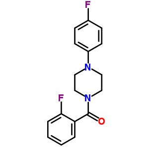 5537-14-4  (2-fluorophenyl)[4-(4-fluorophenyl)piperazin-1-yl]methanone