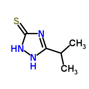 59689-64-4  5-(propan-2-yl)-1,2-dihydro-3H-1,2,4-triazole-3-thione 59689-64-4  5-(propan-2-yl)-1,2-dihydro-3H-1,2,4-triazole-3-thione
