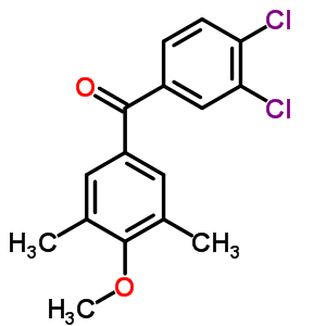 61259-86-7  (3,4-dichlorophenyl)(4-methoxy-3,5-dimethylphenyl)methanone