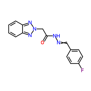 6452-48-8  2-(2H-benzotriazol-2-yl)-N'-(4-fluorobenzylidene)acetohydrazide