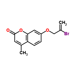 72478-67-2  7-[(2-bromoprop-2-en-1-yl)oxy]-4-methyl-2H-chromen-2-one