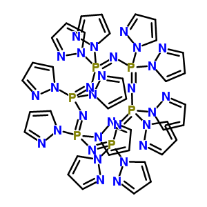 74285-99-7  2,2,4,4,6,6,8,8,10,10,12,12-dodeca(1H-pyrazol-1-yl)-2lambda~5~,4lambda~5~,6lambda~5~,8lambda~5~,10lambda~5~,12lambda~5~-cyclohexaphosphaza-1,3,5,7,9,11-hexaene