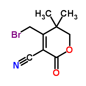 80946-00-5  4-(bromomethyl)-5,5-dimethyl-2-oxo-5,6-dihydro-2H-pyran-3-carbonitrile