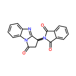 84227-45-2  2-(1-oxo-2,3-dihydro-1H-pyrrolo[1,2-a]benzimidazol-3-yl)-1H-isoindole-1,3(2H)-dione