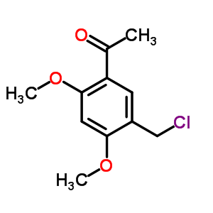 91427-44-0  1-[5-(chloromethyl)-2,4-dimethoxyphenyl]ethanone