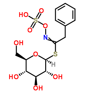 101072-67-7;11045-60-6;499-26-3  1-S-[2-phenyl-N-(sulfooxy)ethanimidoyl]-1-thio-beta-D-glucopyranose