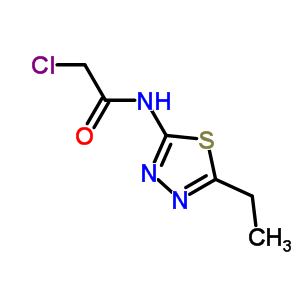 21521-90-4  2-chloro-N-(5-ethyl-1,3,4-thiadiazol-2-yl)acetamide