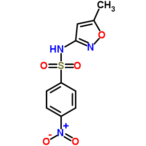 29699-89-6  N-(5-methyl-1,2-oxazol-3-yl)-4-nitrobenzenesulfonamide