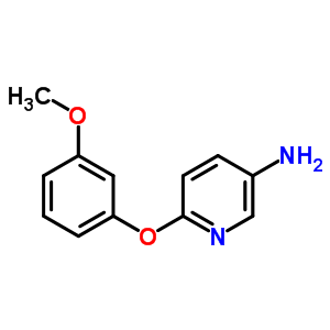 305801-13-2  6-(3-methoxyphenoxy)pyridin-3-amine