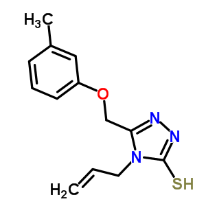 331272-48-1  5-[(3-methylphenoxy)methyl]-4-(prop-2-en-1-yl)-4H-1,2,4-triazole-3-thiol