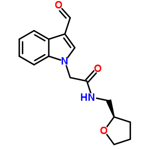 333750-65-5  2-(3-formyl-1H-indol-1-yl)-N-[(2R)-tetrahydrofuran-2-ylmetyl]acetamid