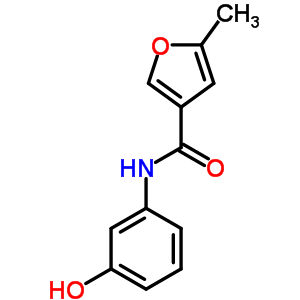 423735-72-2  N-(3-hydroxyphenyl)-5-methylfuran-3-carboxamide 423735-72-2  N-(3-hydroxyphenyl)-5-methylfuran-3-carboxamide