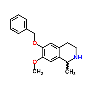 51745-26-7  6-(benzyloxy)-7-methoxy-1-methyl-1,2,3,4-tetrahydroisoquinoline