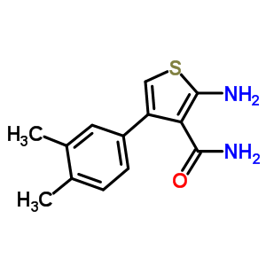 519016-86-5  2-amino-4-(3,4-dimethylphenyl)thiophene-3-carboxamide