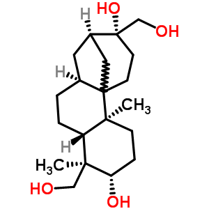 52645-92-8  (3S,4R,4aR,6aS,8R,9R,11bS)-4,9-bis(hydroxymethyl)-4,11b-dimethyltetradecahydro-8,11a-methanocyclohepta[a]naphthalene-3,9-diol